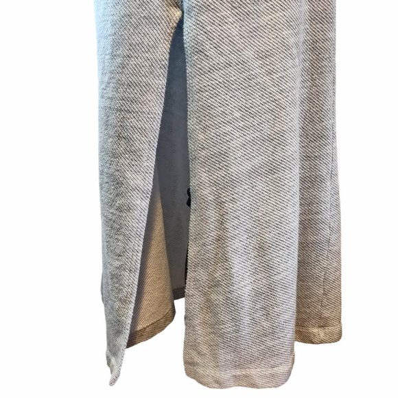 FP Beach Free People Gray Ocean Avenue Hood Pockets Oversized Shapeless Dress S - Picture 5 of 7